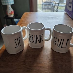 Rae dunn miniature cups